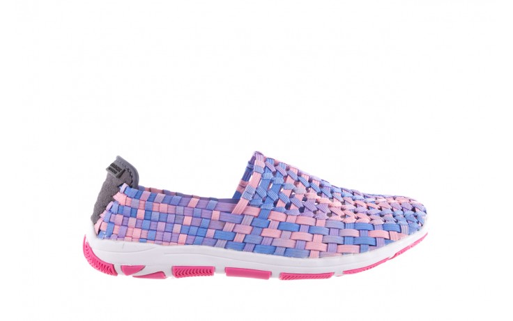 Półbuty rock drill horn pink purple smoke, róż/fioletowy/niebieski, materiał  - obuwie sportowe - buty damskie - kobieta