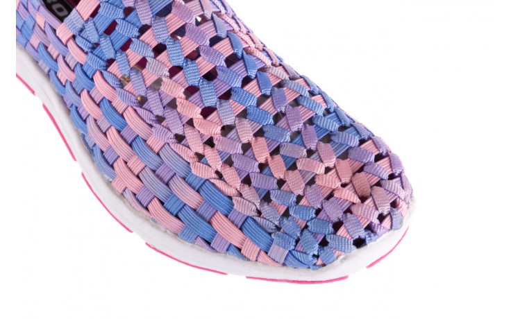 Półbuty rock drill horn pink purple smoke, róż/fioletowy/niebieski, materiał  - obuwie sportowe - buty damskie - kobieta 4