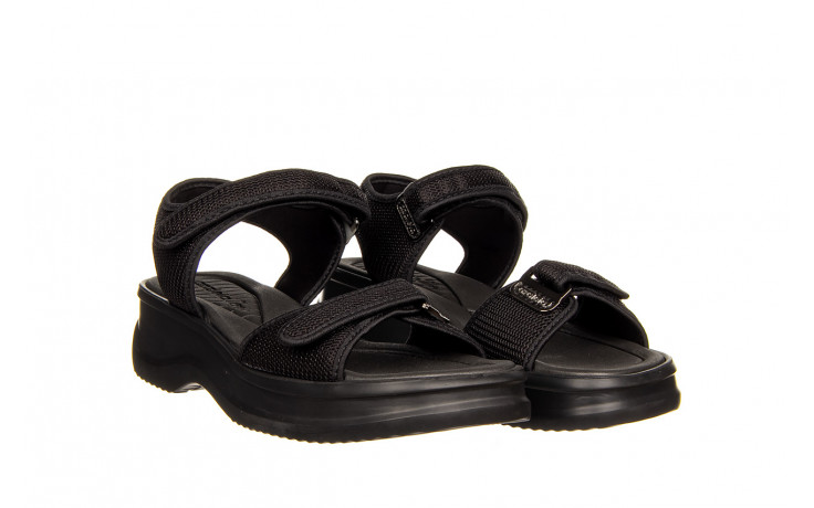 Sandały azaleia vera therapy pap ad black 23 198035, czarny, materiał - sandały - buty damskie - kobieta 1