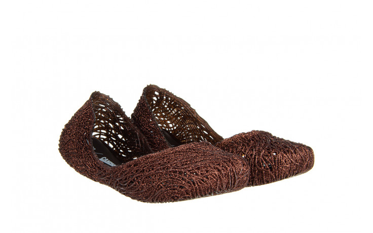 Baleriny melissa campana flow ad brown 010378, brąz, guma - baleriny - dla niej  - sale 1