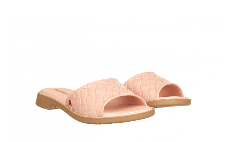 Klapki azaleia simone comfy flat rast nude beige 198018, róż/beż, tworzywo - piankowe - klapki - buty damskie - kobieta 1