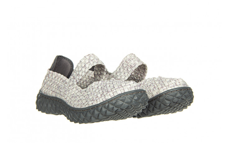 Półbuty rock over silver bird 032918, biały, materiał - obuwie sportowe - buty damskie - kobieta 1