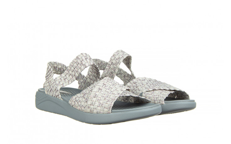 Sandały rock erika silver bird 032892, biały, materiał - na platformie - sandały - buty damskie - kobieta 1
