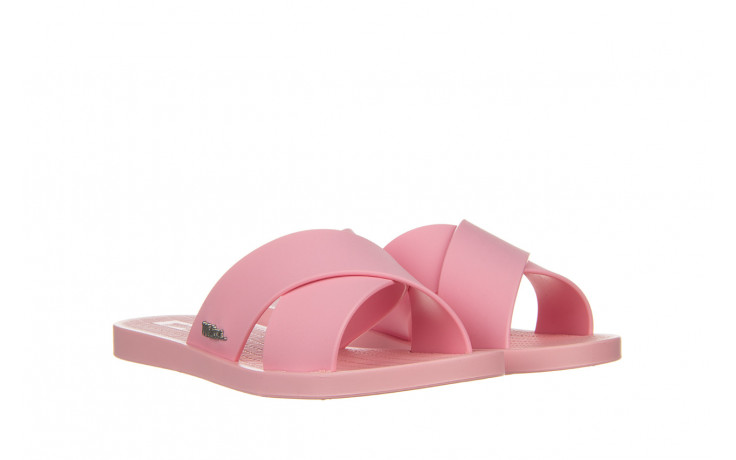 Klapki melissa sun city walk ad pink 010413, różowy, guma - klapki - buty damskie - kobieta 1