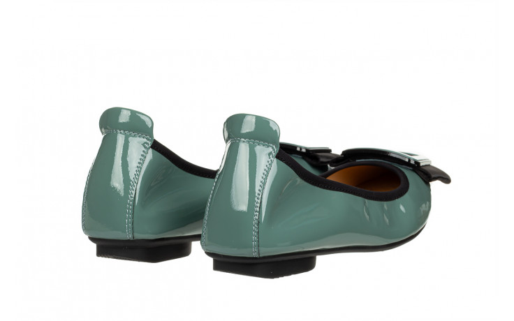 Półbuty loretta vitale e40303b blue 514257, zielony, skóra lakierowana  - wsuwane - półbuty - buty damskie - kobieta 3