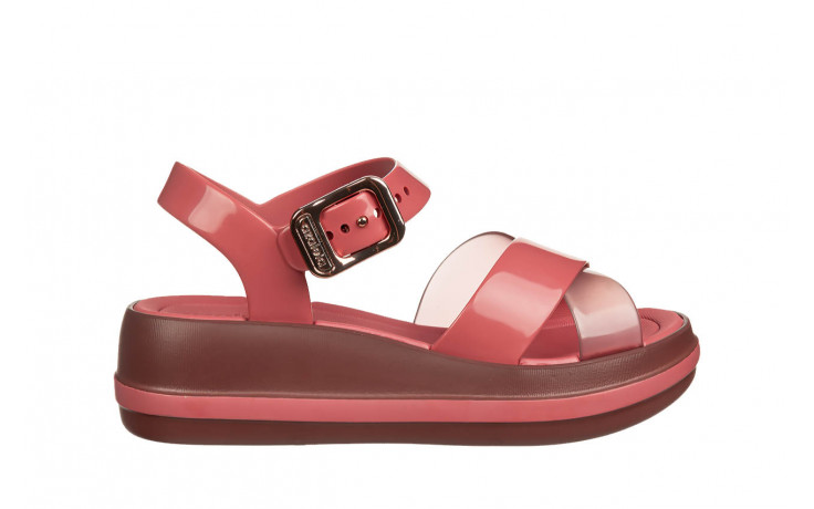 Sandały azaleia marie sandal plat fem red 198052, różowy - sandały - buty damskie - kobieta