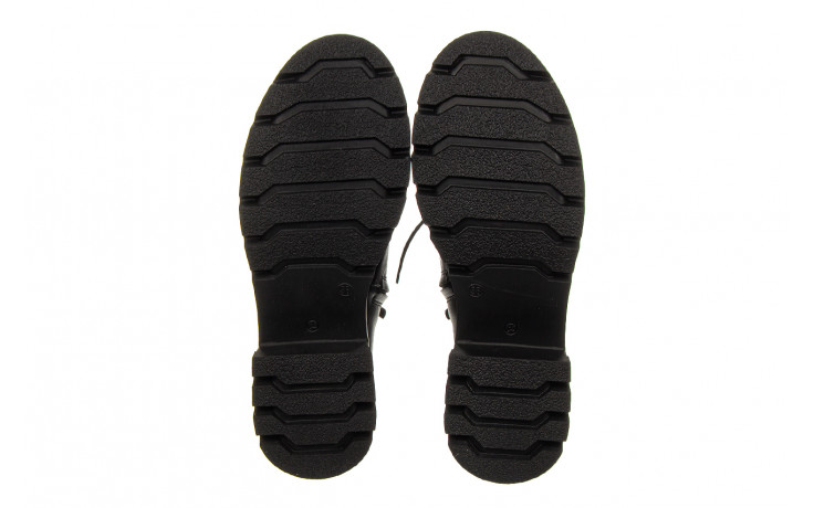 Trzewiki bayla-161 188 1103 01 black 161626, czarny, skóra naturalna  - sznurowane - botki - buty damskie - kobieta 5