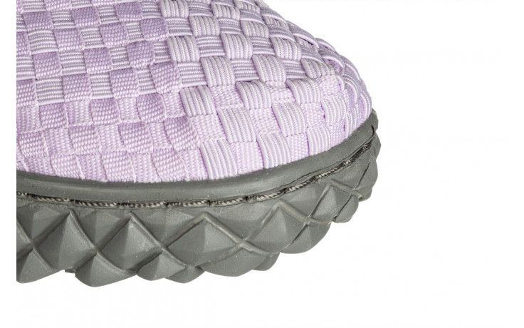 Sandały rock over sandal violet, fioletowy, materiał - nowości 6