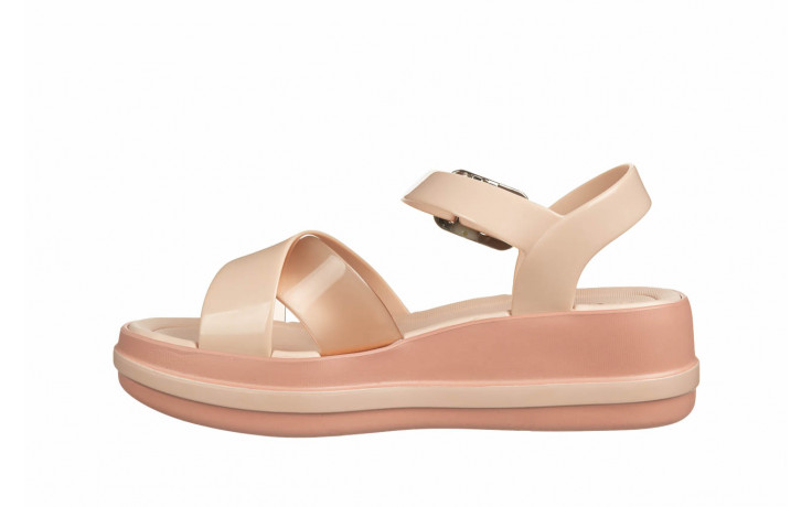 Sandały azaleia marie sandal plat fem light nude 198051, różowy, tworzywo - azaleia - nasze marki 2