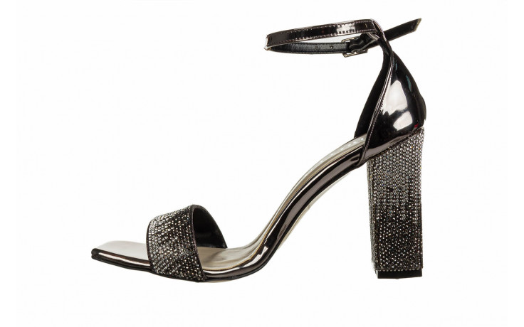 Sandały bayla-187 2521 platinum mirror 187153, czarny, skóra ekologiczna  - sandały - buty damskie - kobieta 2