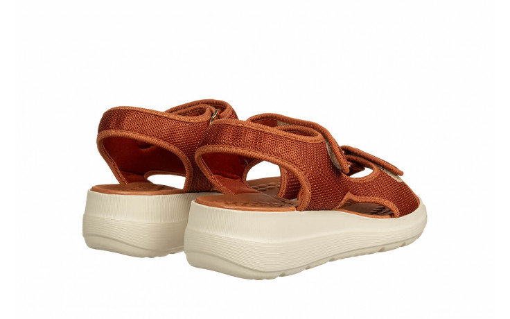 Sandały azaleia greice soft papete light brown 198047, brązowy, materiał - sandały - buty damskie - kobieta 4