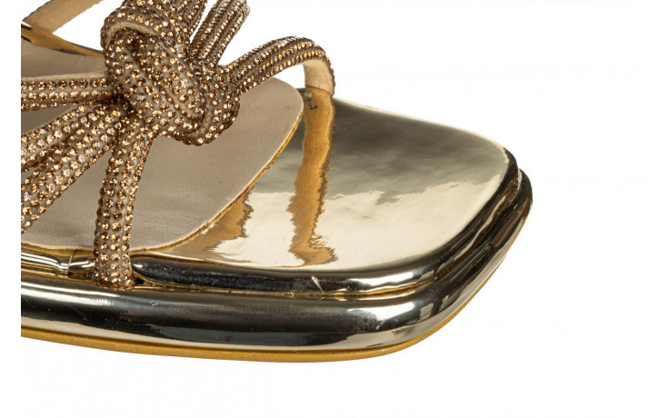 Sandały bayla-187 201 gold 187228, złoty, skóra ekologiczna  - sandały - kobieta - bayla - nasze marki 6