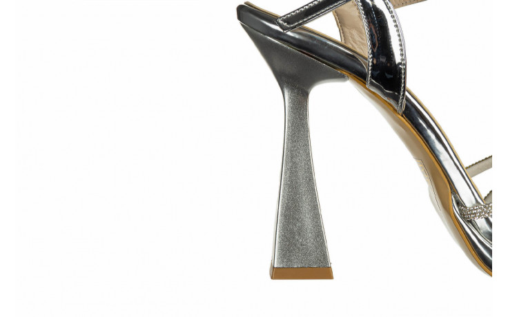 Sandały bayla-187 201 silver 187229, srebrny, skóra ekologiczna  - sandały - buty damskie - kobieta 5