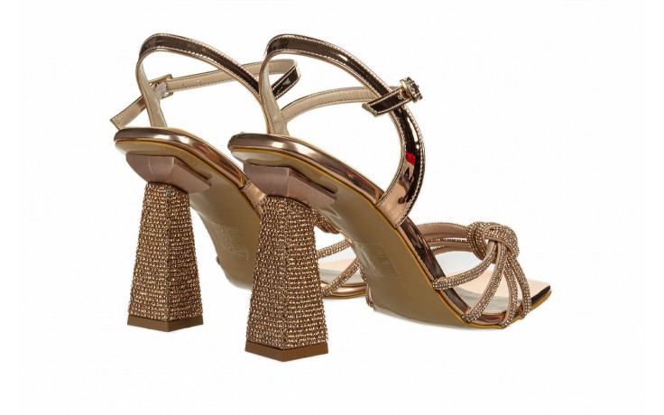 Sandały bayla-187 201 t rose mirror 187149, różowe złoto, skóra ekologiczna  - na obcasie - sandały - buty damskie - kobieta 3