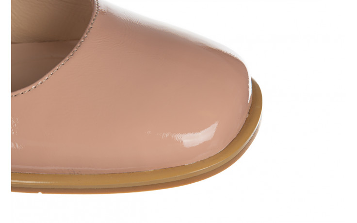 Sandały loretta vitale d40536a pink 514244, różowy, skóra lakierowana - na obcasie - sandały - buty damskie - kobieta 6