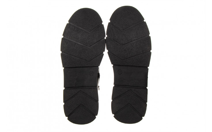 Trzewiki bayla-161 157 2331 black 161607, czarny, skóra naturalna  - sznurowane - botki - buty damskie - kobieta 4