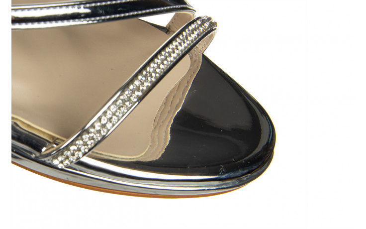 Sandały bayla-187 587-1123 silver 187117, srebrny, skóra ekologiczna  - sandały - dla niej  - sale 6