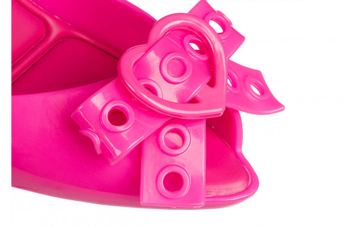 Sandały melissa lady dragon hot ad pink 010471, różowy, guma - letnia elegancja - trendy - kobieta 6