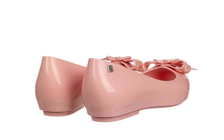 Baleriny melissa dora hot ad pink 010455, różowy, guma - na koturnie/platformie - baleriny - buty damskie - kobieta 3