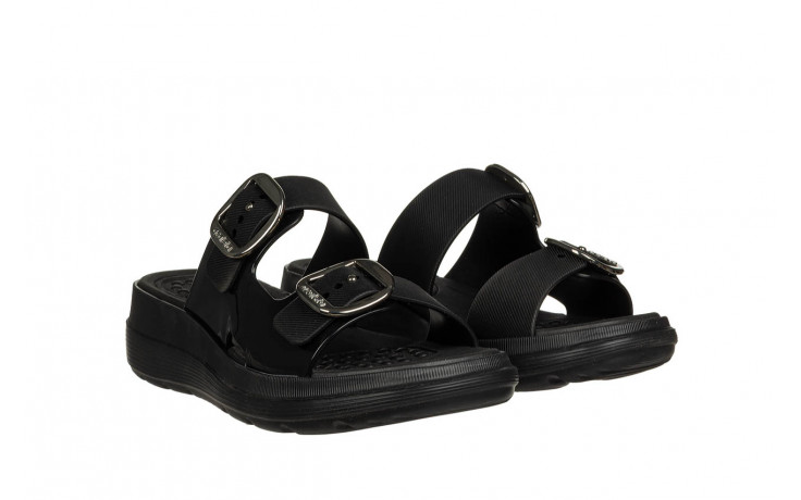 Klapki azaleia cida soft tam black 198041, czarny, tworzywo - gumowe/plastikowe - klapki - buty damskie - kobieta 3
