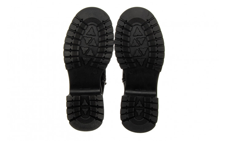 Trzewiki bayla-161 177 4007 black patent 161617, czarny, skóra naturalna  - sznurowane - botki - buty damskie - kobieta 5
