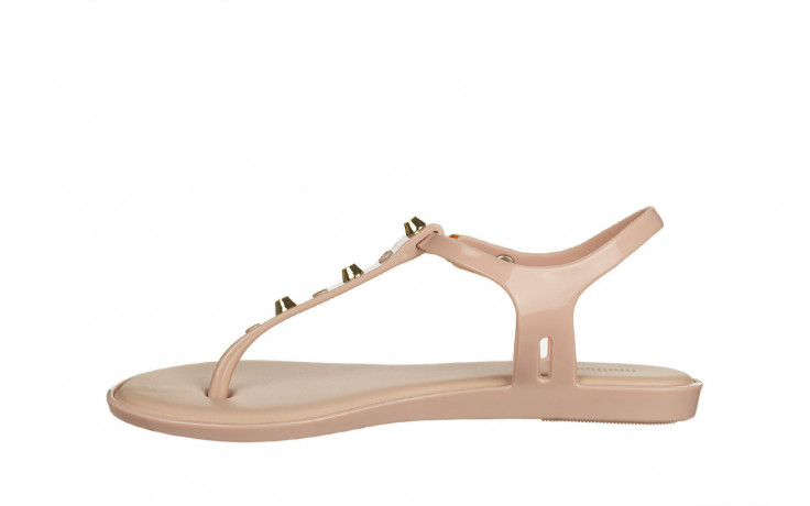 Sandały melissa solar studs ad pink 010475, różowy, guma - gumowe - sandały - buty damskie - kobieta 2