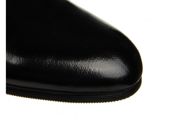 Półbuty brooman b1169-179 black 104219, czarny, skóra naturalna - wizytowe - półbuty - buty męskie - mężczyzna 6