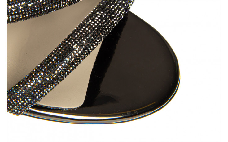Sandały bayla-187 1719 platinum 187111, czarny, skóra ekologiczna  - płaskie - sandały - buty damskie - kobieta 7