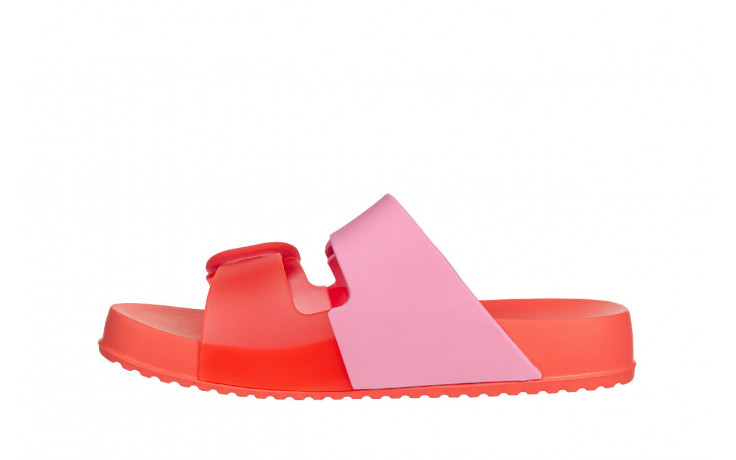 Klapki melissa cozy slide ad red pink 010453, różowy, guma - klapki - buty damskie - kobieta 2