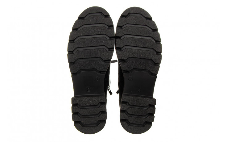 Trzewiki bayla-161 188 1104 01 black 161627, czarny, skóra naturalna  - sznurowane - botki - buty damskie - kobieta 5
