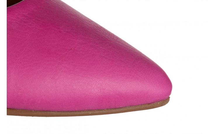 Baleriny bayla-161 122 23y8005 bead 161704, różowy, skóra naturalna  - wsuwane - półbuty - buty damskie - kobieta 6