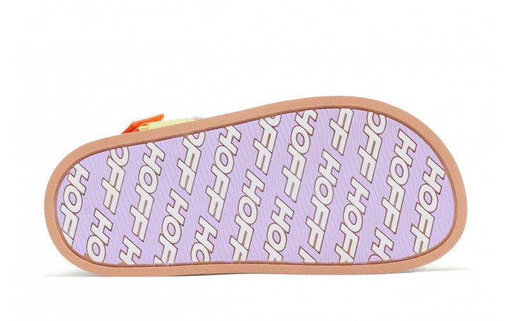 Sandały hoff garden lilac 203011, wielokolorowe, materiał - płaskie - sandały - buty damskie - kobieta 4