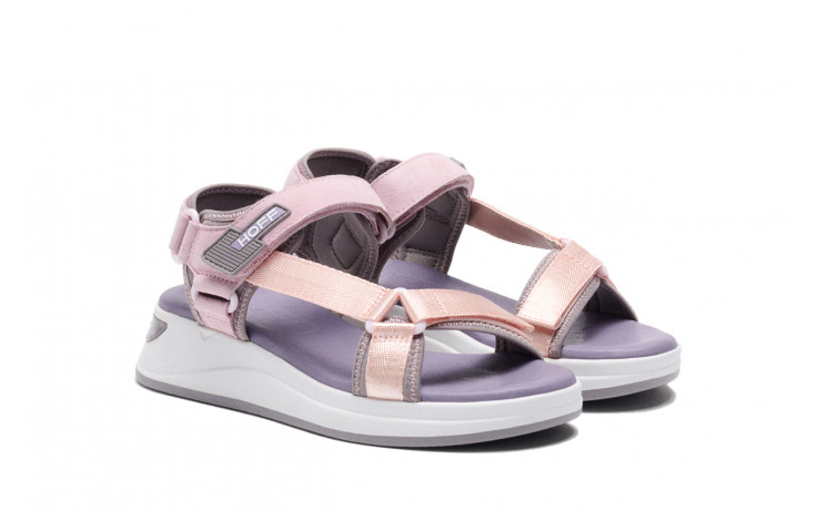 Sandały hoff barbados 203008, fioletowy, materiał - płaskie - sandały - buty damskie - kobieta 1