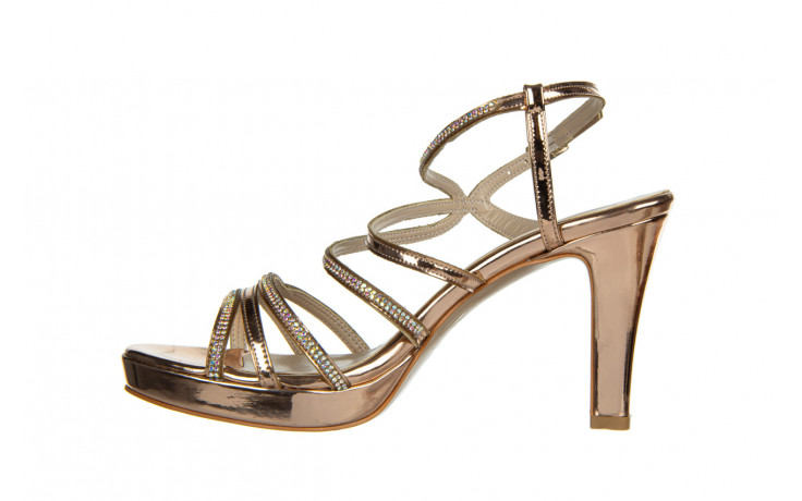 Sandały bayla-187 557-717 rose 187038, różowe złoto, skóra ekologiczna - na platformie - sandały - buty damskie - kobieta 3