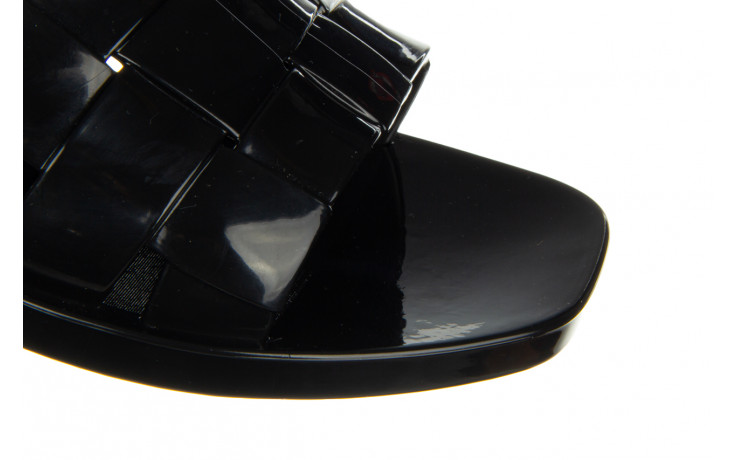 Sandały melissa basket sandal ad black beige 010449, czarny, guma - płaskie - sandały - buty damskie - kobieta 6