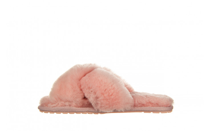 Kapcie emu mayberry baby pink 119132, róż, futro naturalne  - klapki - buty damskie - kobieta 3