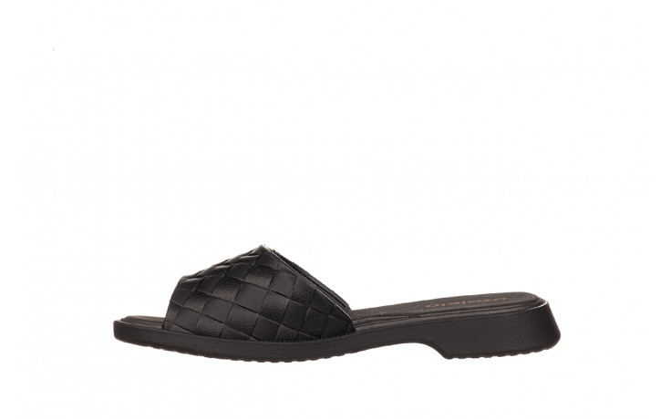 Klapki azaleia simone comfy flat rast black 198016, czarny, tworzywo - piankowe - klapki - buty damskie - kobieta 2