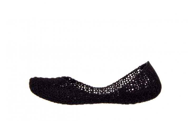 Baleriny melissa campana papel vii ad black glitter 22 010381, czarny, guma  - wygodne buty - trendy - kobieta 2