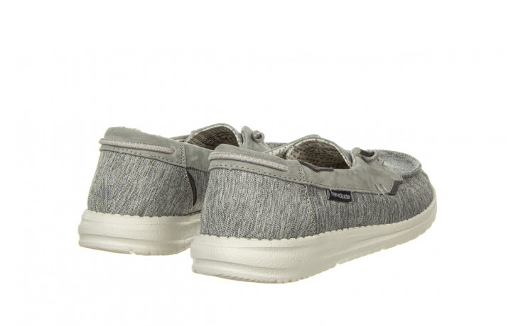 Półbuty heydude laila chambray ice grey 003214, szary, materiał - wygodne buty - trendy - kobieta 4
