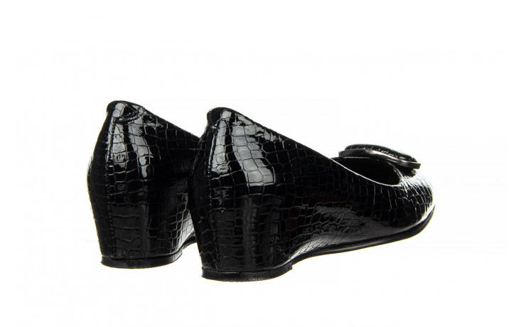 Baleriny bayla-187 105 black 187013, czarny, skóra naturalna  - buty damskie - kobieta 3