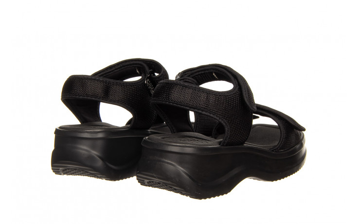 Sandały azaleia vera therapy pap ad black 23 198035, czarny, materiał - sandały - buty damskie - kobieta 3