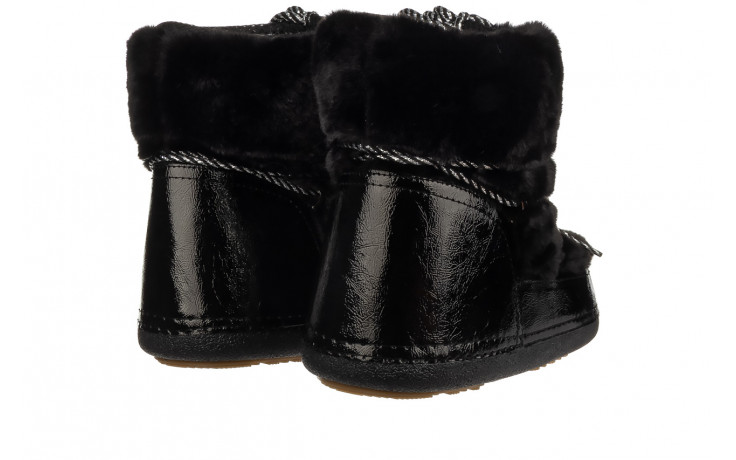 Śniegowce bayla-194 moonia black 194009, czarny, futro sztuczne  - sale - buty damskie - kobieta 3
