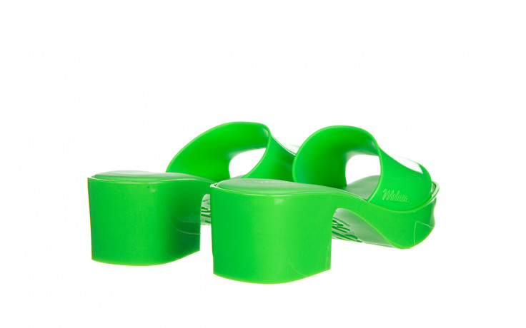 Klapki melissa shape ad green 010395, zielony, guma - gumowe/plastikowe - klapki - buty damskie - kobieta 3