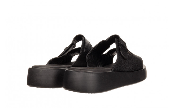 Klapki azaleia isadora soft flatform black 198011, czarny, tworzywo - piankowe - klapki - buty damskie - kobieta 3