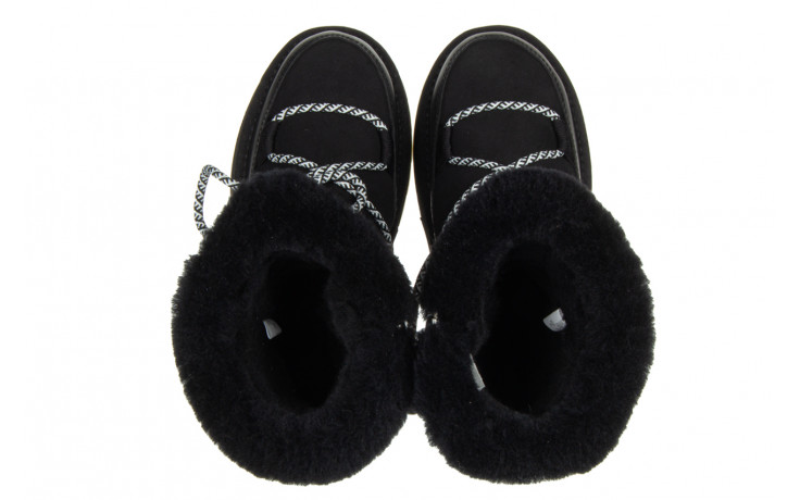Śniegowce emu blurred black 23 119172, czarny, skóra naturalna - śniegowce i kalosze - buty damskie - kobieta 5