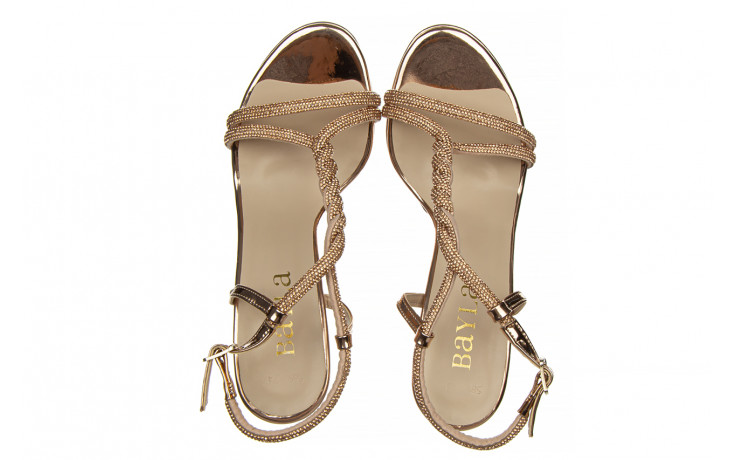 Sandały bayla-187 589-1747 rose 187060, różowe złoto, skóra ekologiczna - na platformie - sandały - buty damskie - kobieta 5