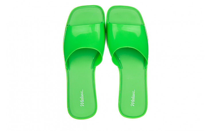 Klapki melissa shape ad green 010395, zielony, guma - gumowe/plastikowe - klapki - buty damskie - kobieta 4