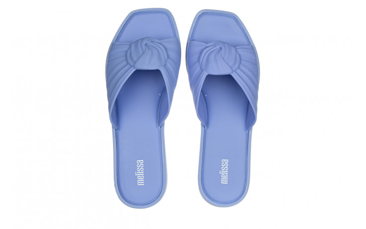 Klapki melissa plush ad blue 010392, niebieski, guma - gumowe/plastikowe - klapki - buty damskie - kobieta 4