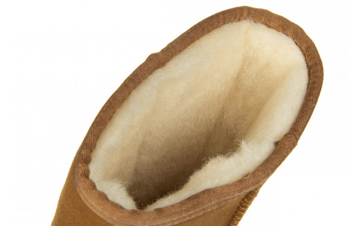 Śniegowce emu wallaby lo teens chestnut 119177, brązowy, skóra naturalna - śniegowce - śniegowce i kalosze - buty damskie - kobieta 7