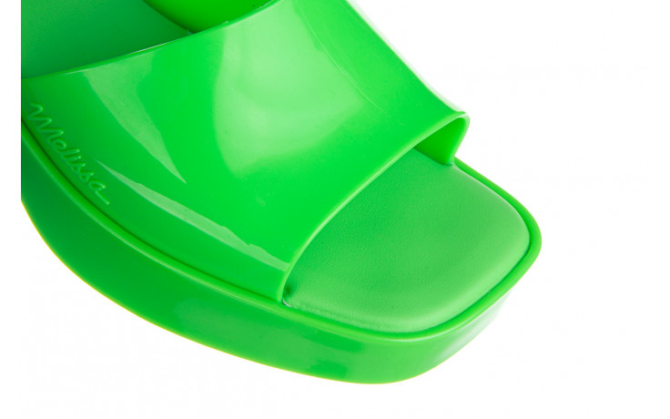 Klapki melissa shape ad green 010395, zielony, guma - trendy - kobieta 5